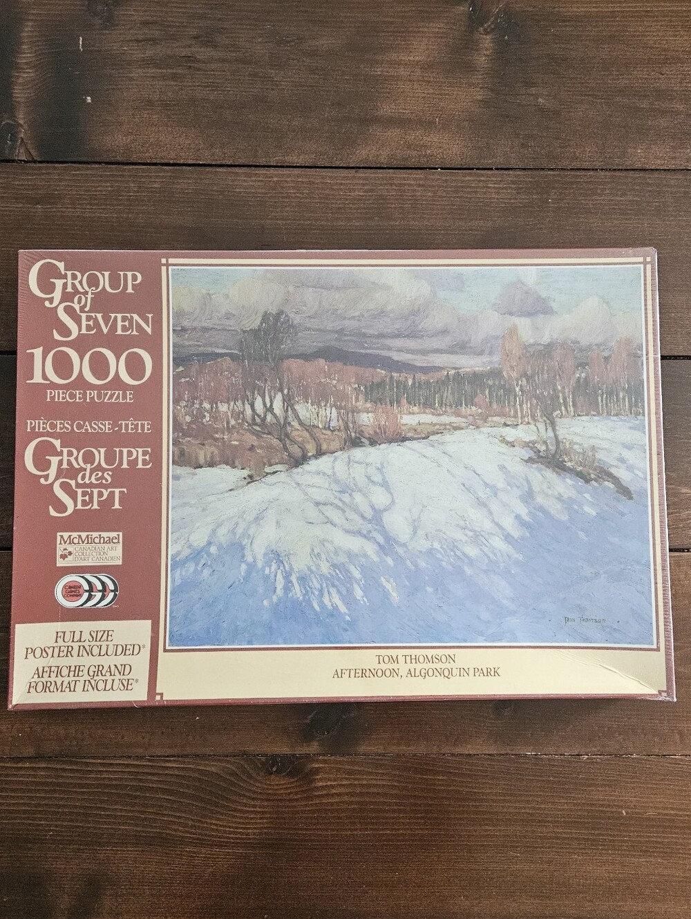NEW Sealed Group of Seven 1000 Pieces Puzzle Canadian McMichael Art Collection‎